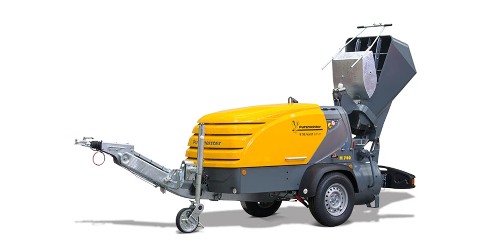 Putzmeister Mixokret M 740 DBS (Kepçeli + Kürekli) - Aksu